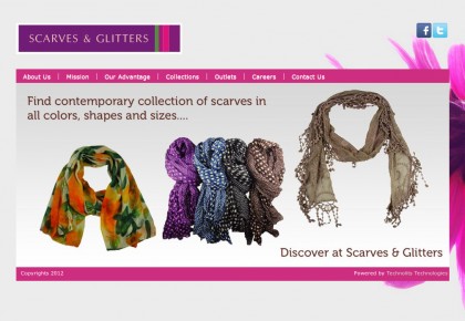 Scarves & Glitters HomePage
